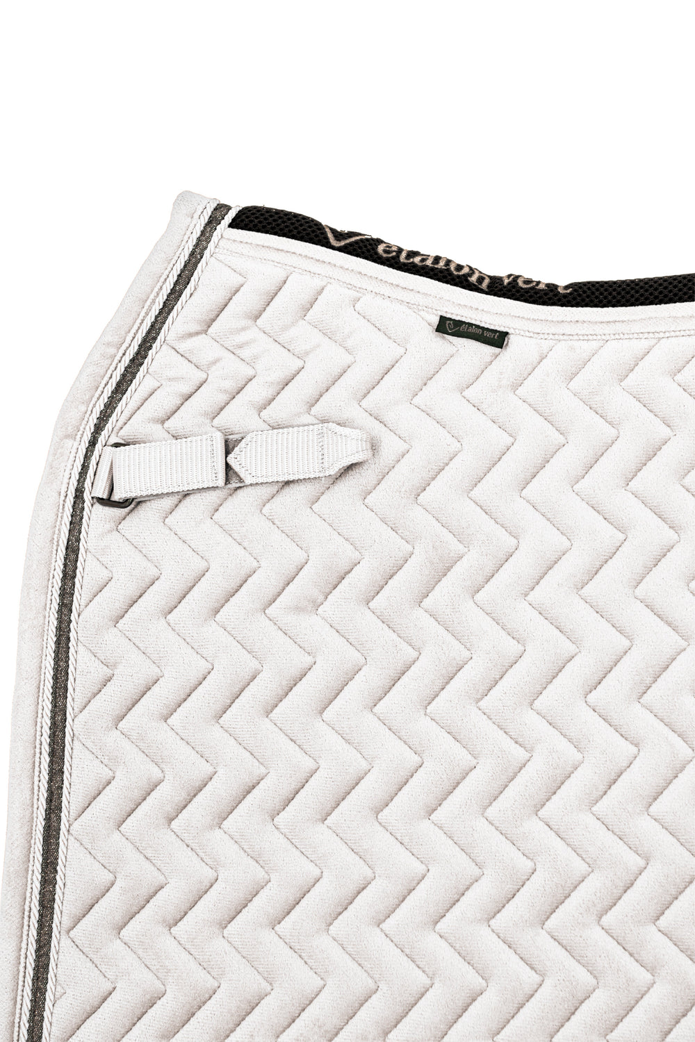 Dressage Saddle Pad - White Velvet