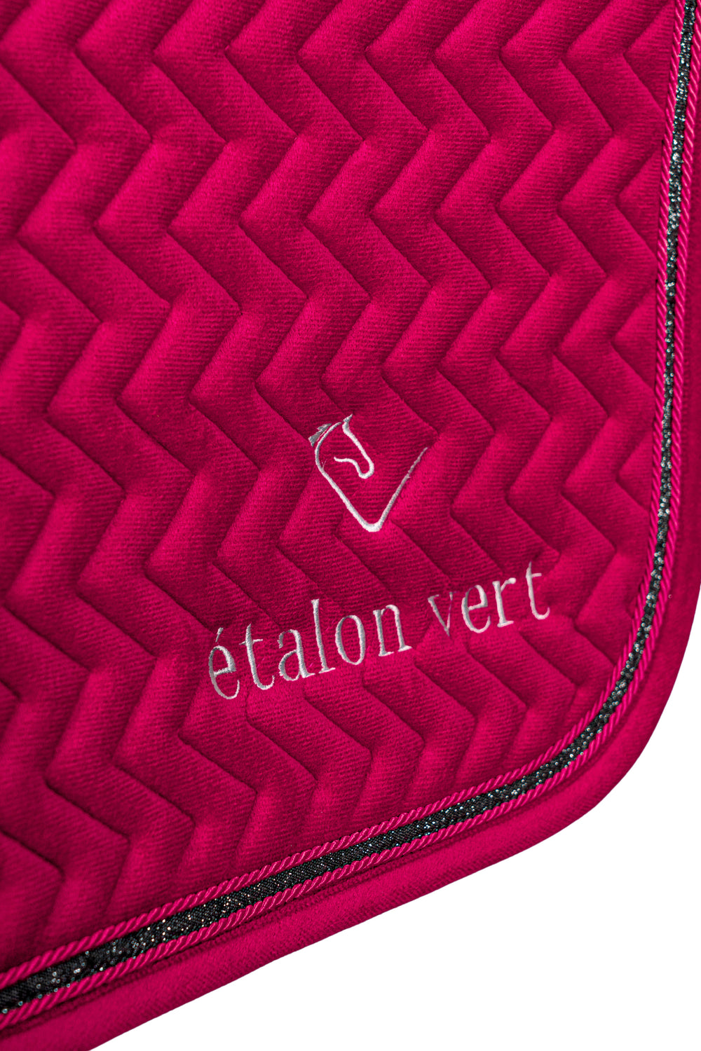 Jumping Saddle Pad - Very Berry Velvet
