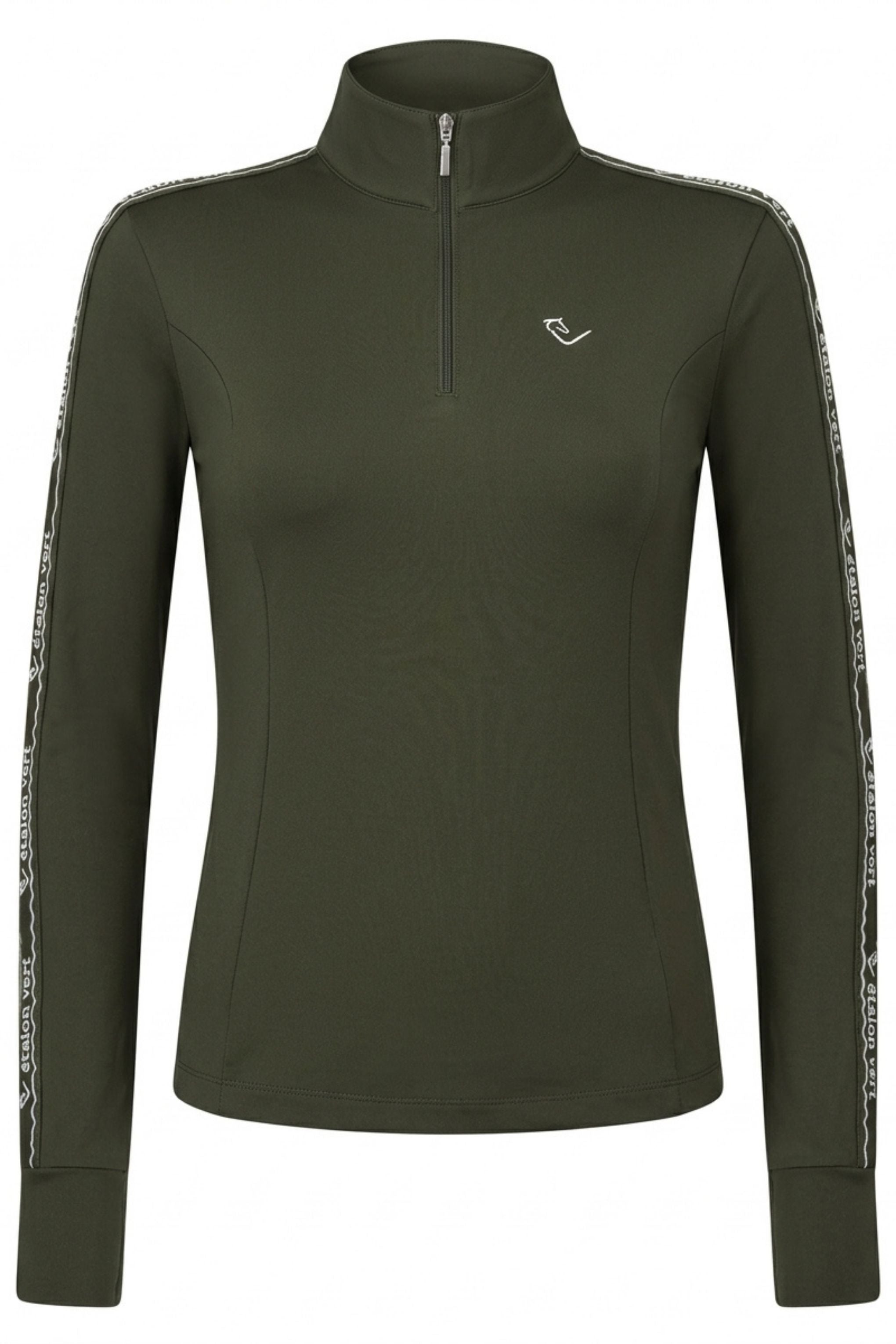 T-shirt fonctionnel Casall Thermo manches longues - Black/White