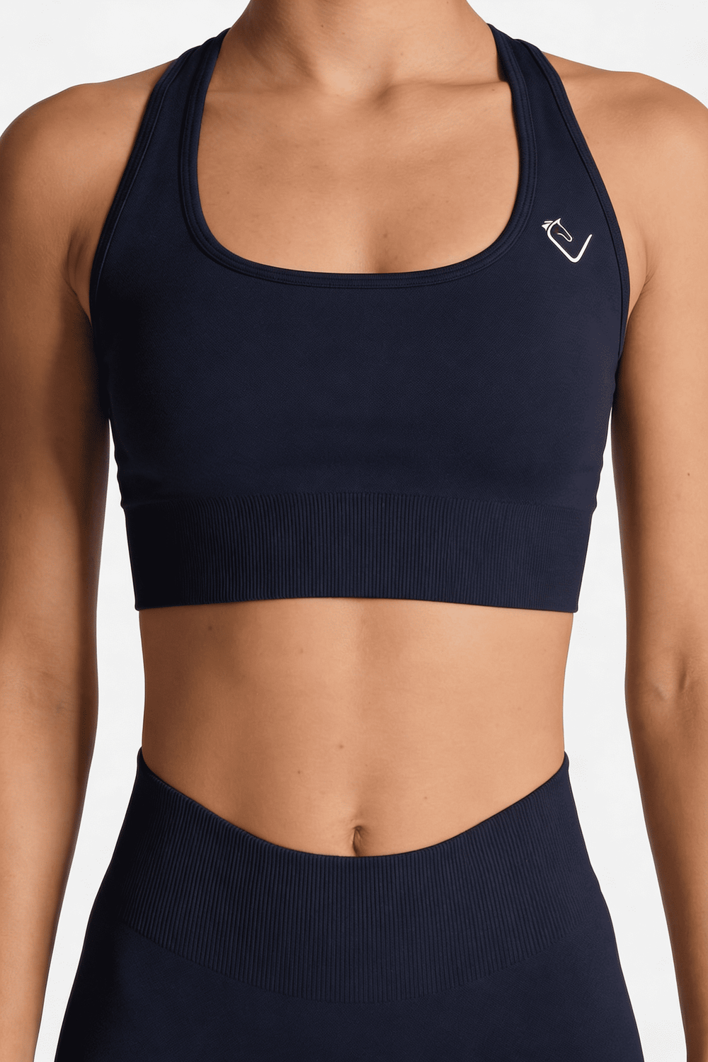 Seamless Sports Bra - Navy