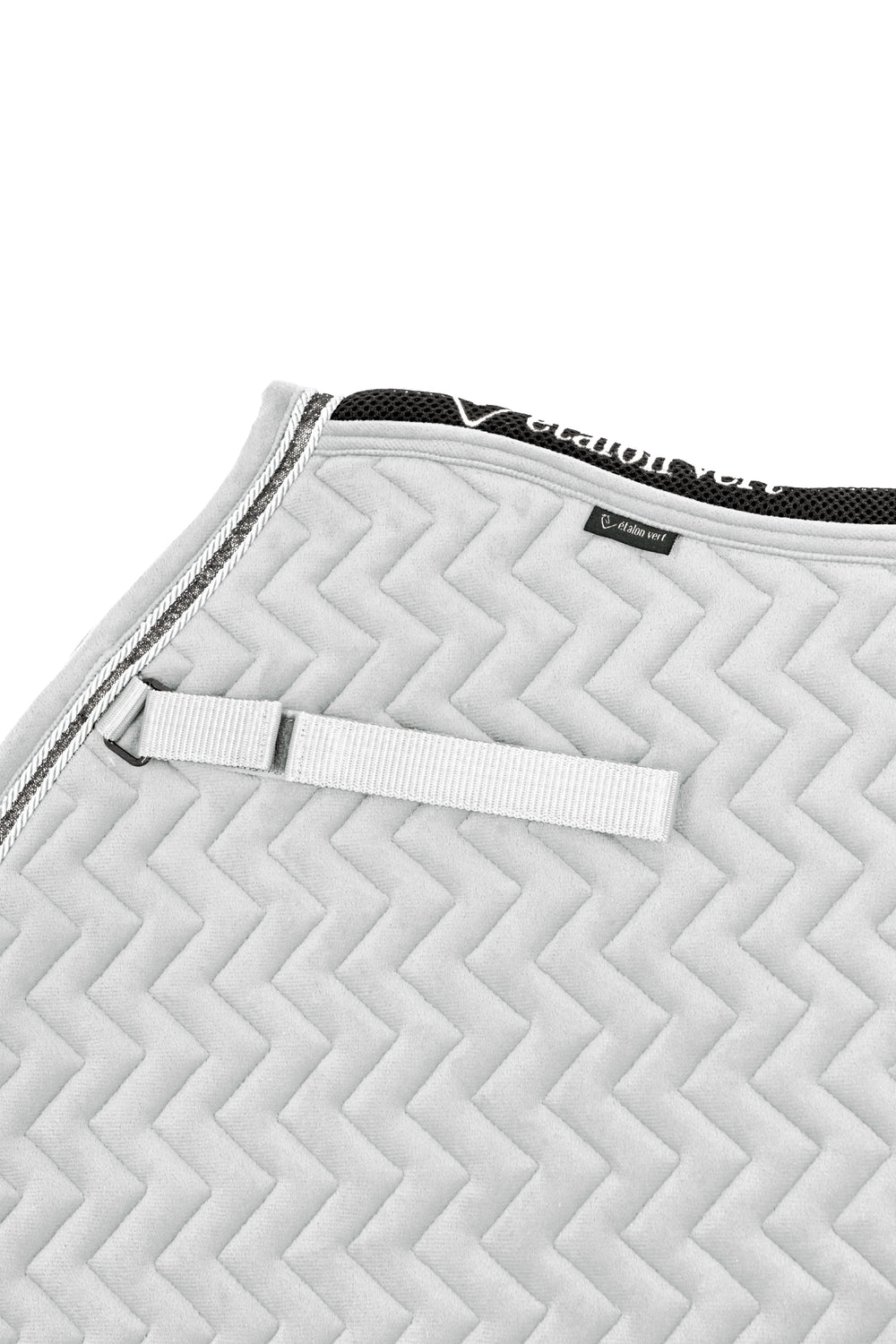 Jumping Saddle Pad - White Velvet