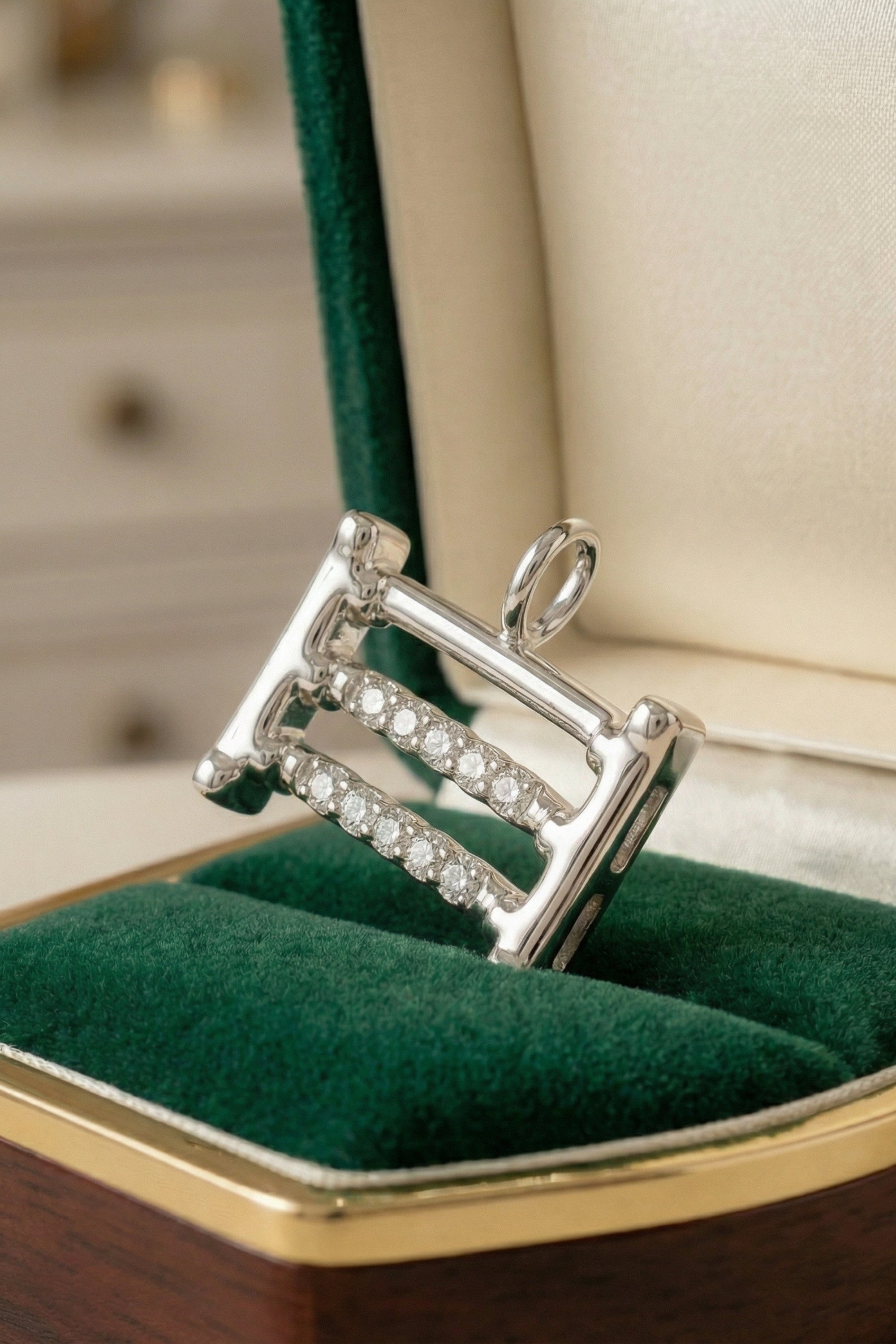 Engraving Charm - Heart - Silver - Chain