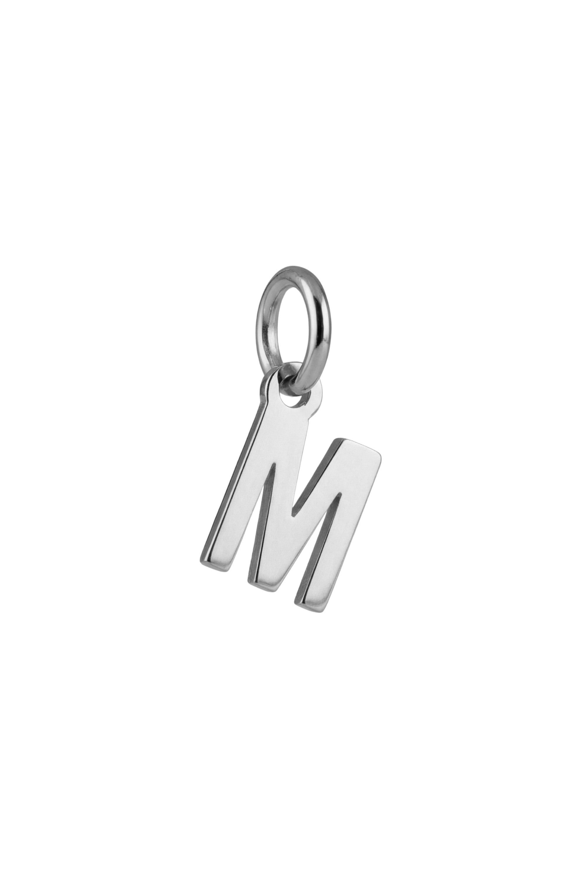 Charm - Buchstaben - Silber