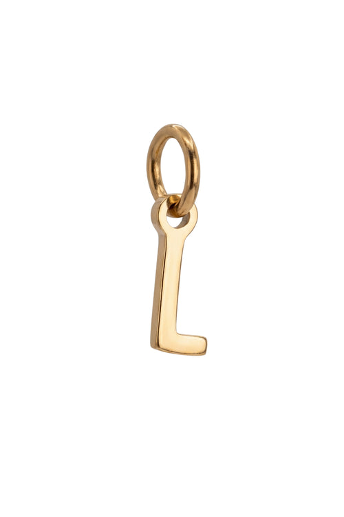 Charm - Buchstaben - Gold