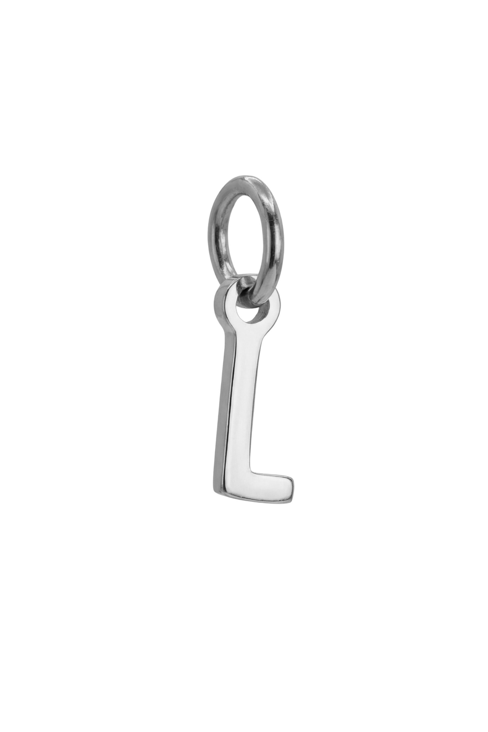 Charm - Buchstaben - Silber