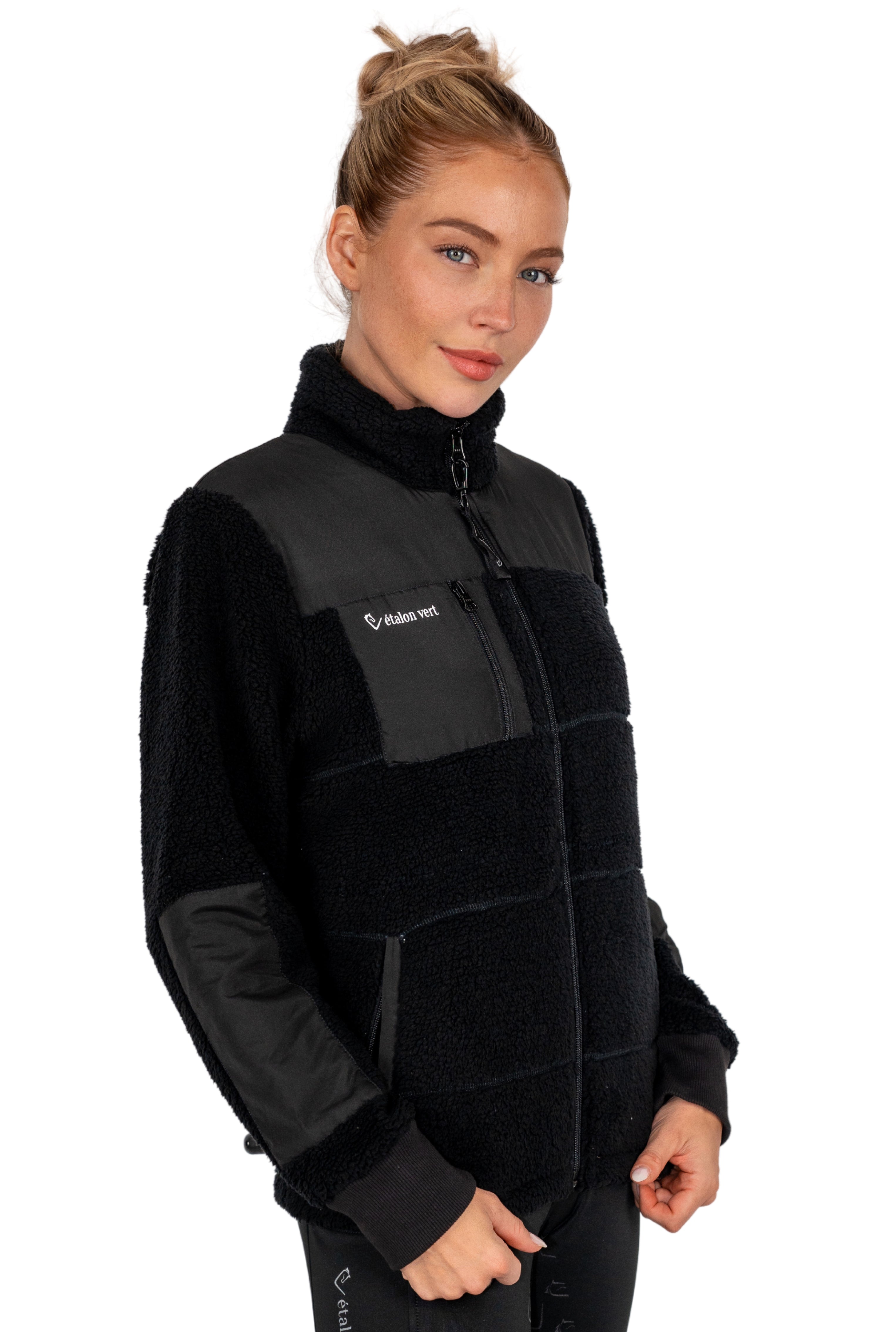 Teddy jacket Valegro - Black