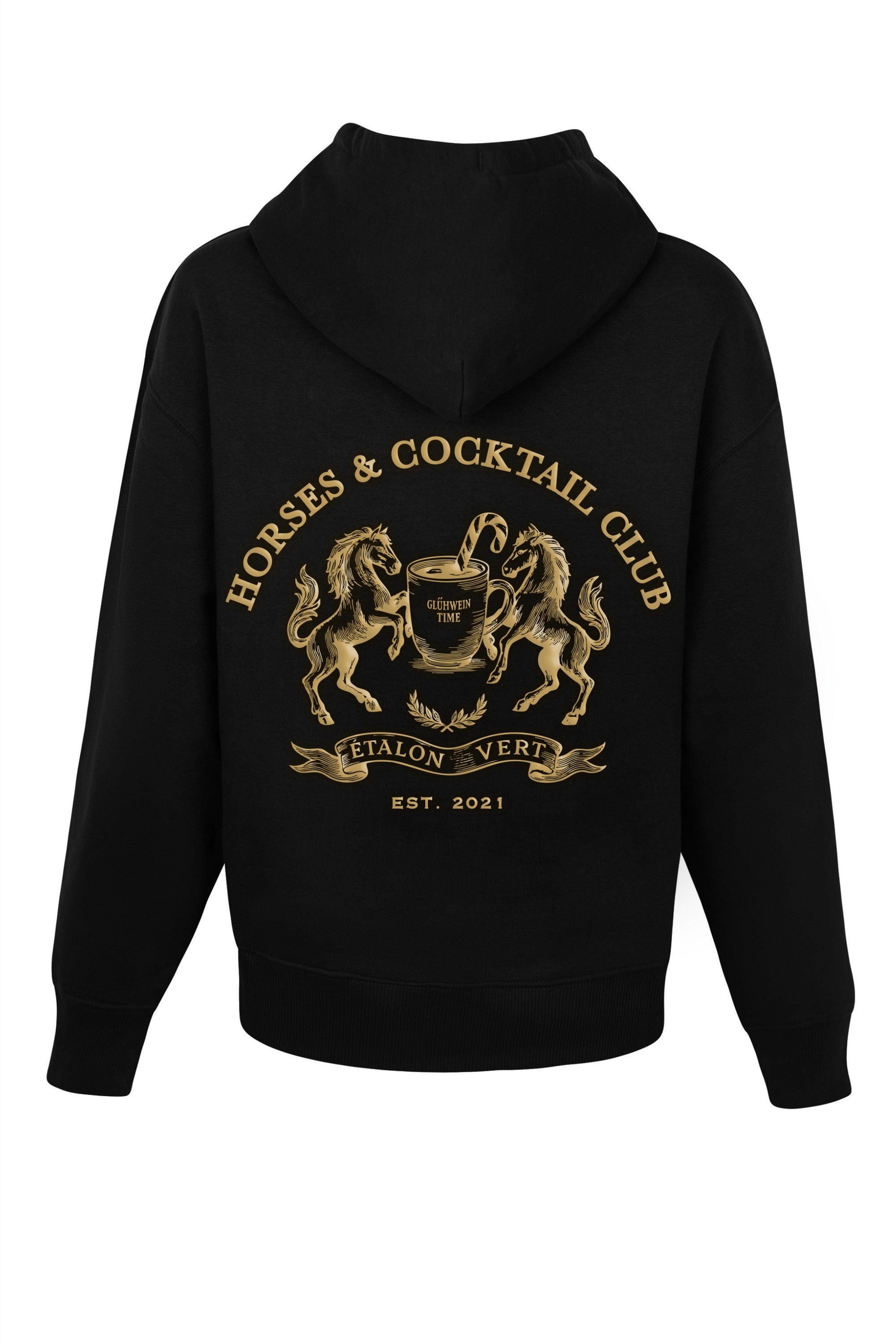 Pharos 2.0 Oversize Fit Hoodie - Glühwein Editie - Zwart