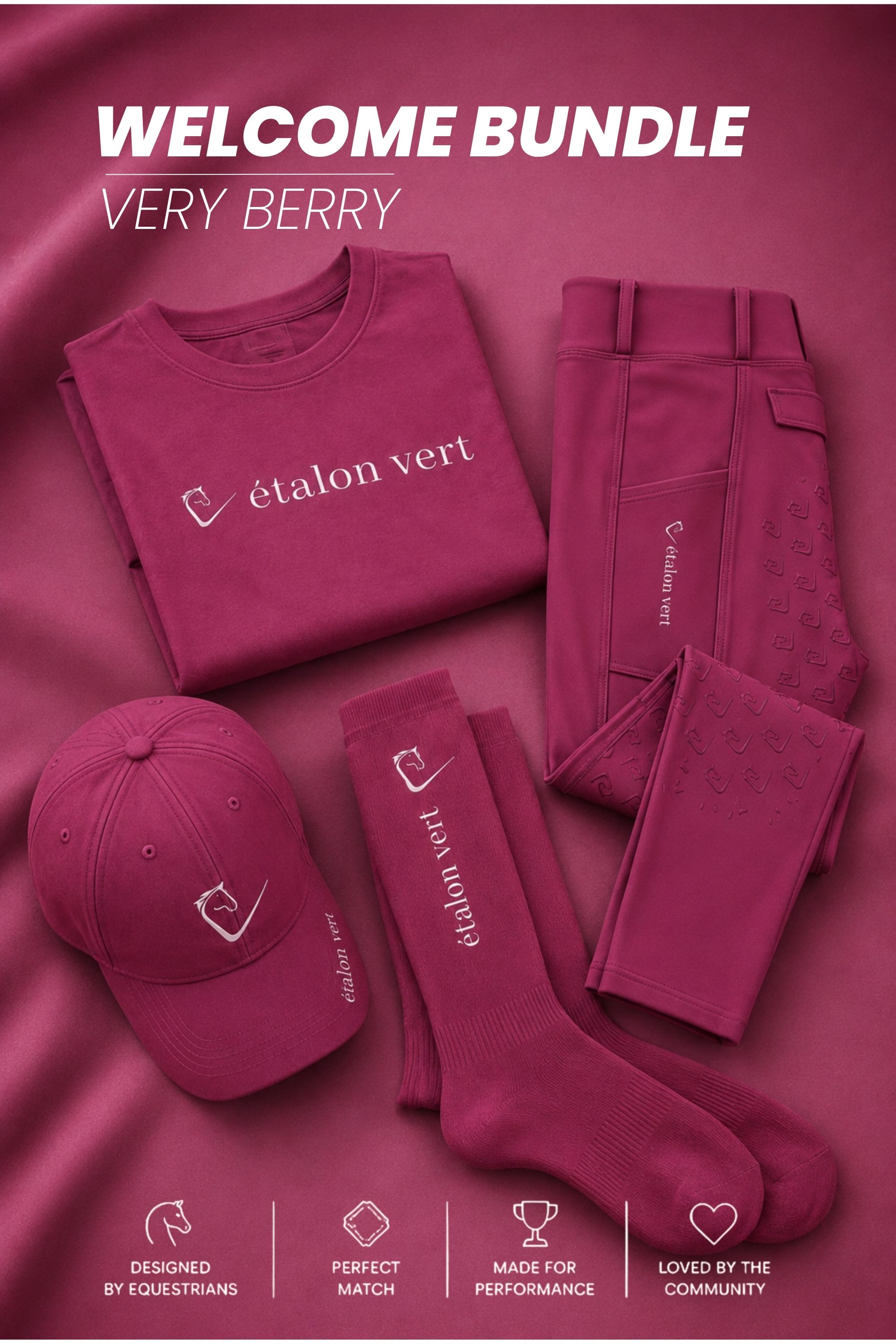 étalon vert Welcome Bundle - Very Berry
