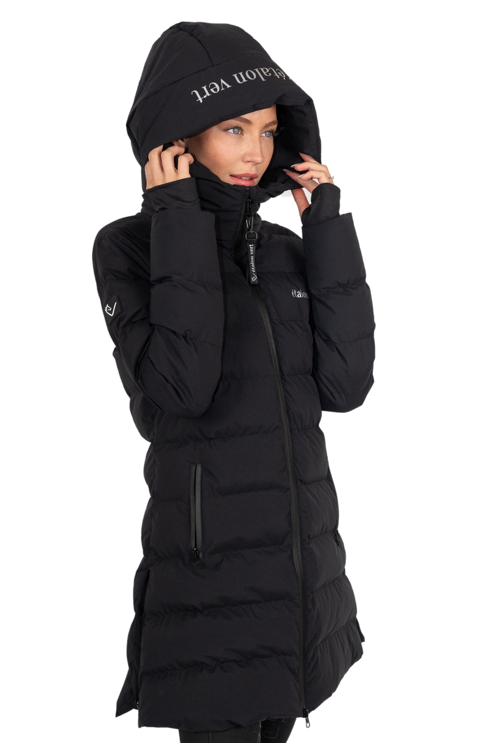 Totilas 2.0 Winter Coat - Black - Slim Fit
