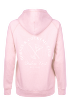 Quaterback Hoodie - Horses & Cocktail Edition - Candy Pink