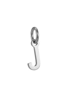Charm - Buchstaben - Silber
