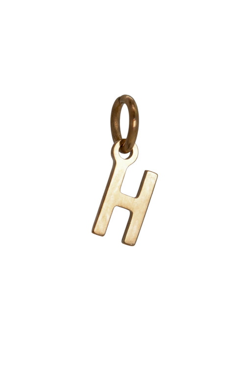 Charm - Buchstaben - Gold