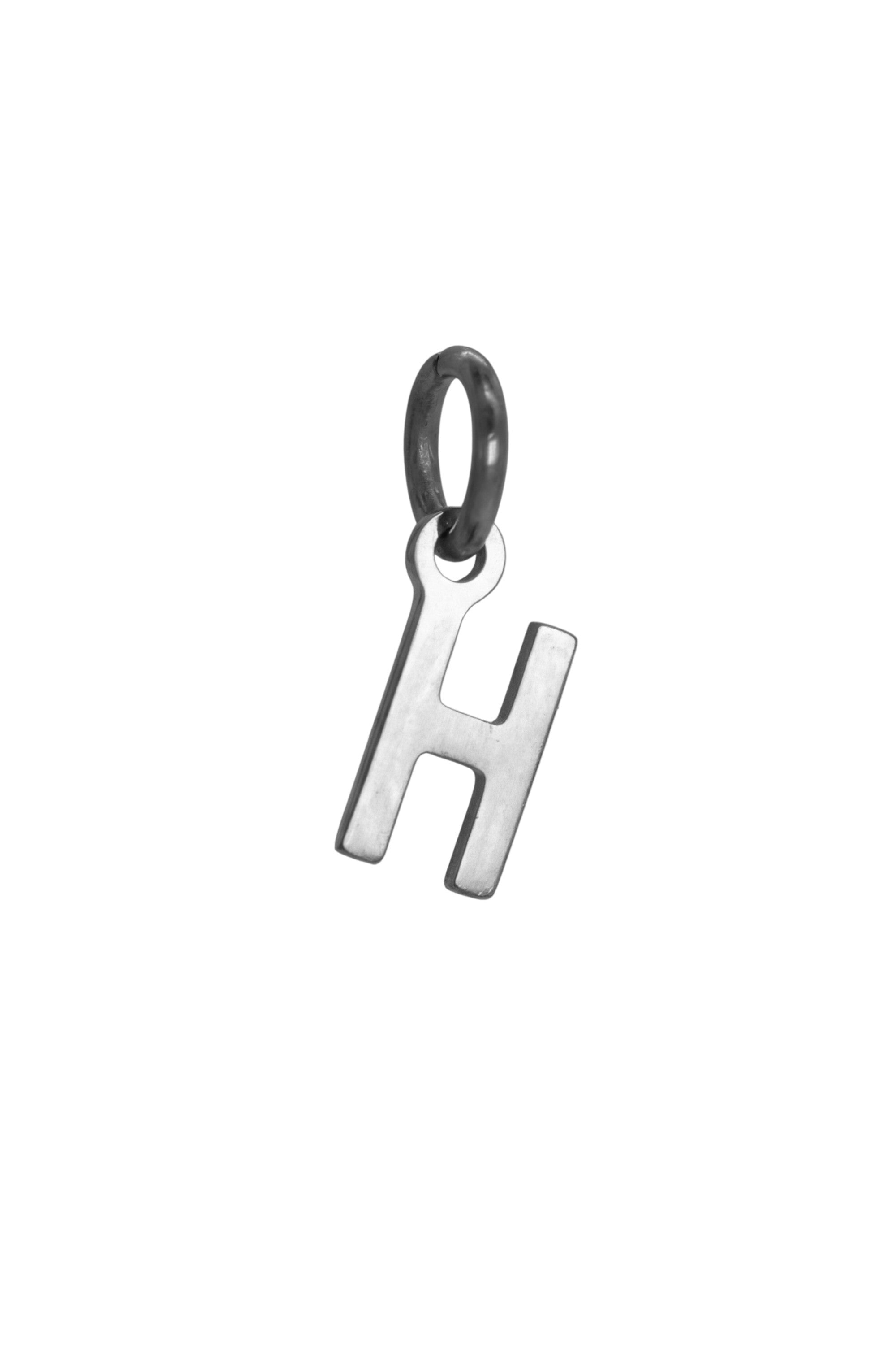 Charm - Buchstaben - Silber