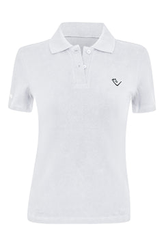 Poloshirt Sandro Hit 2.0 Kurzarm - White