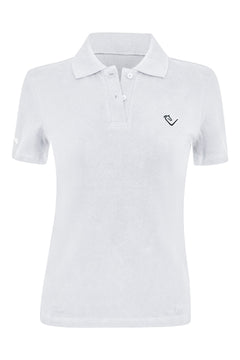 Poloshirt Sandro Hit 2.0 Kurzarm - White