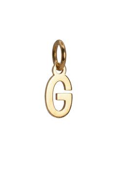 Charm - Buchstaben - Gold