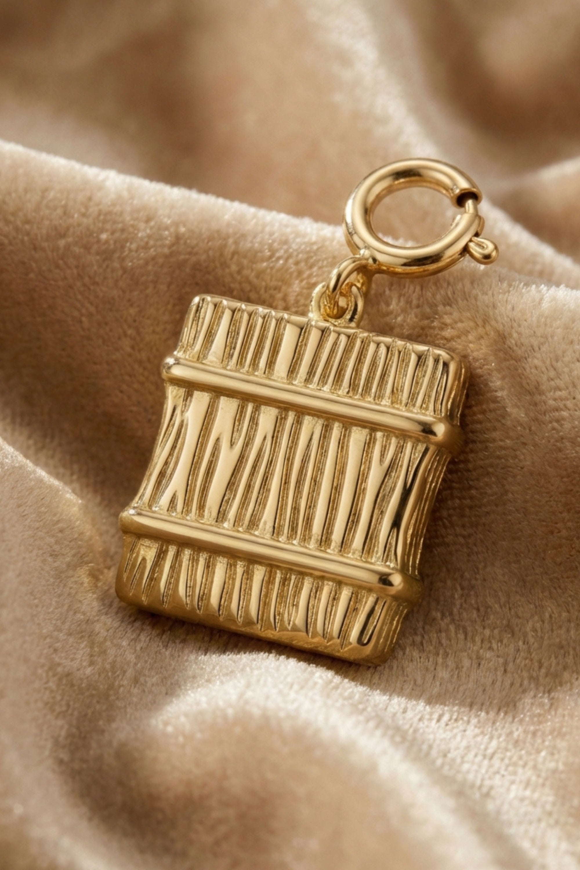 Pulsera - Charm - Heno - Oro