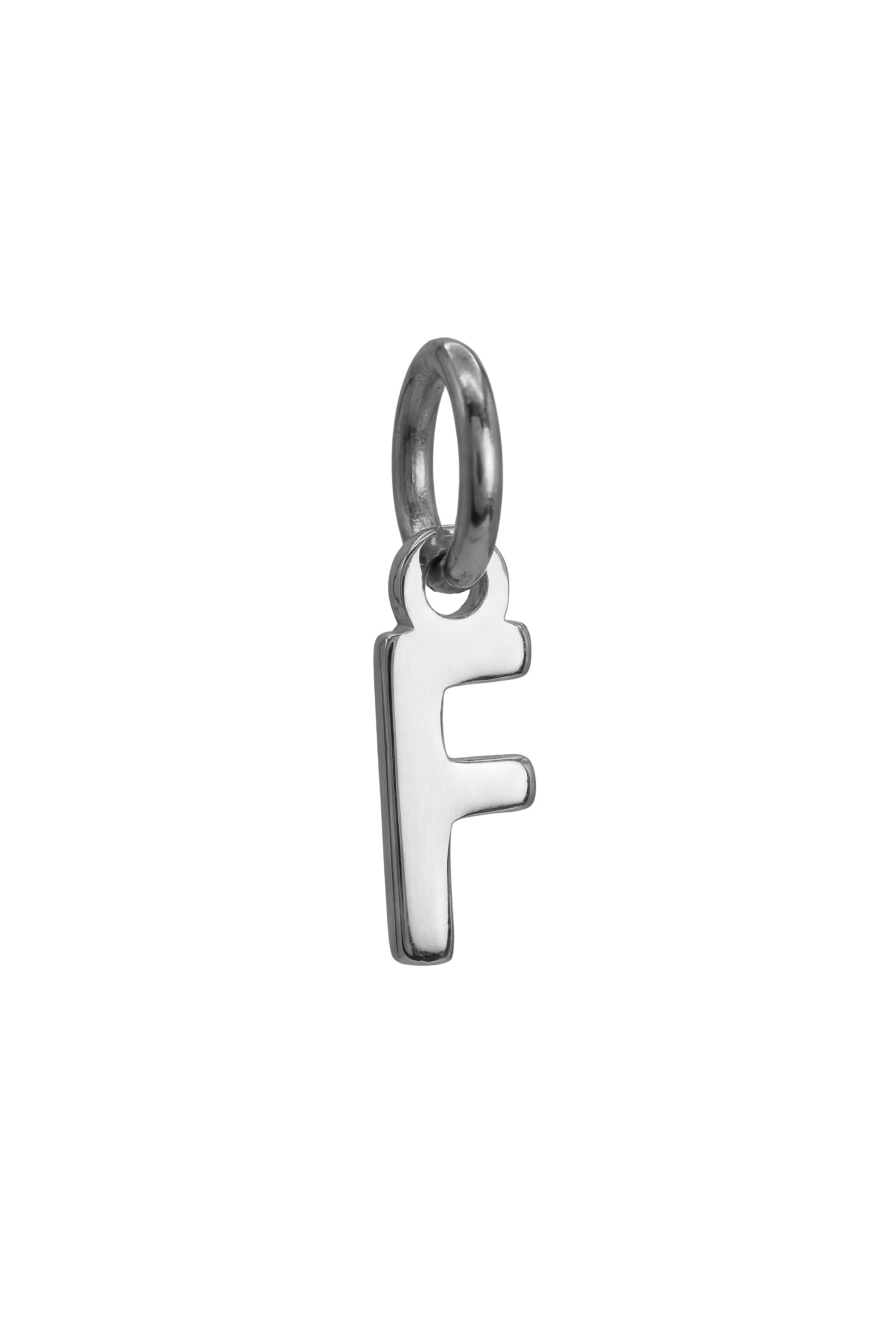 Charm - Buchstaben - Silber