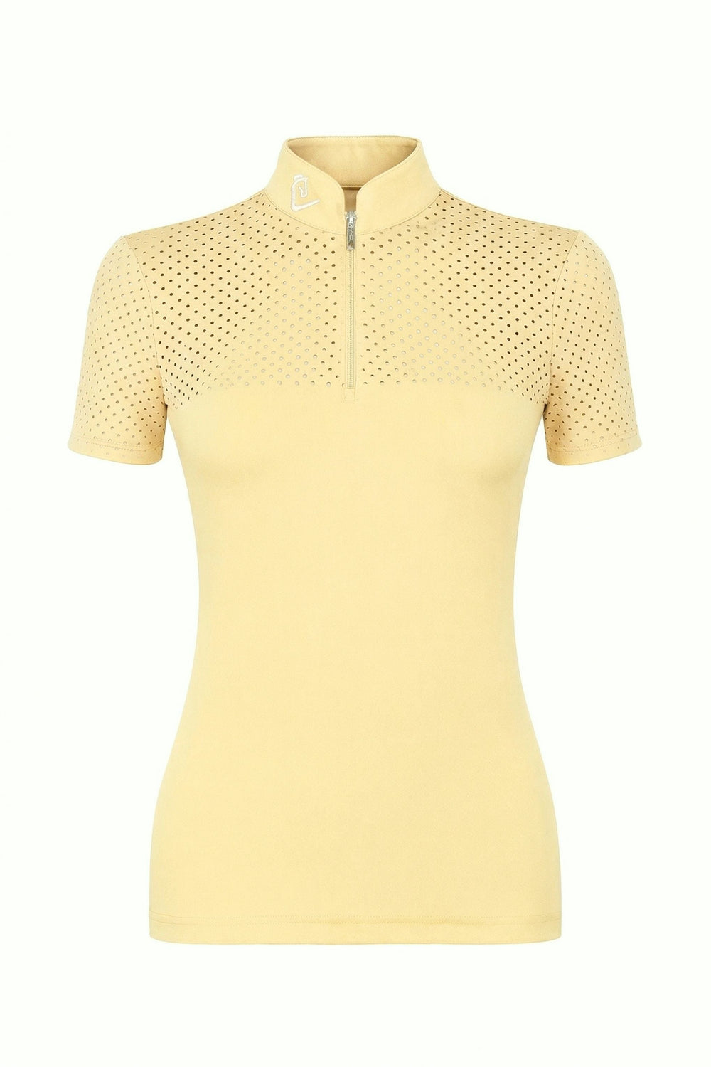 Performance Shirt Star Gold Young Riders short-sleeved perforated - Butter Yellow