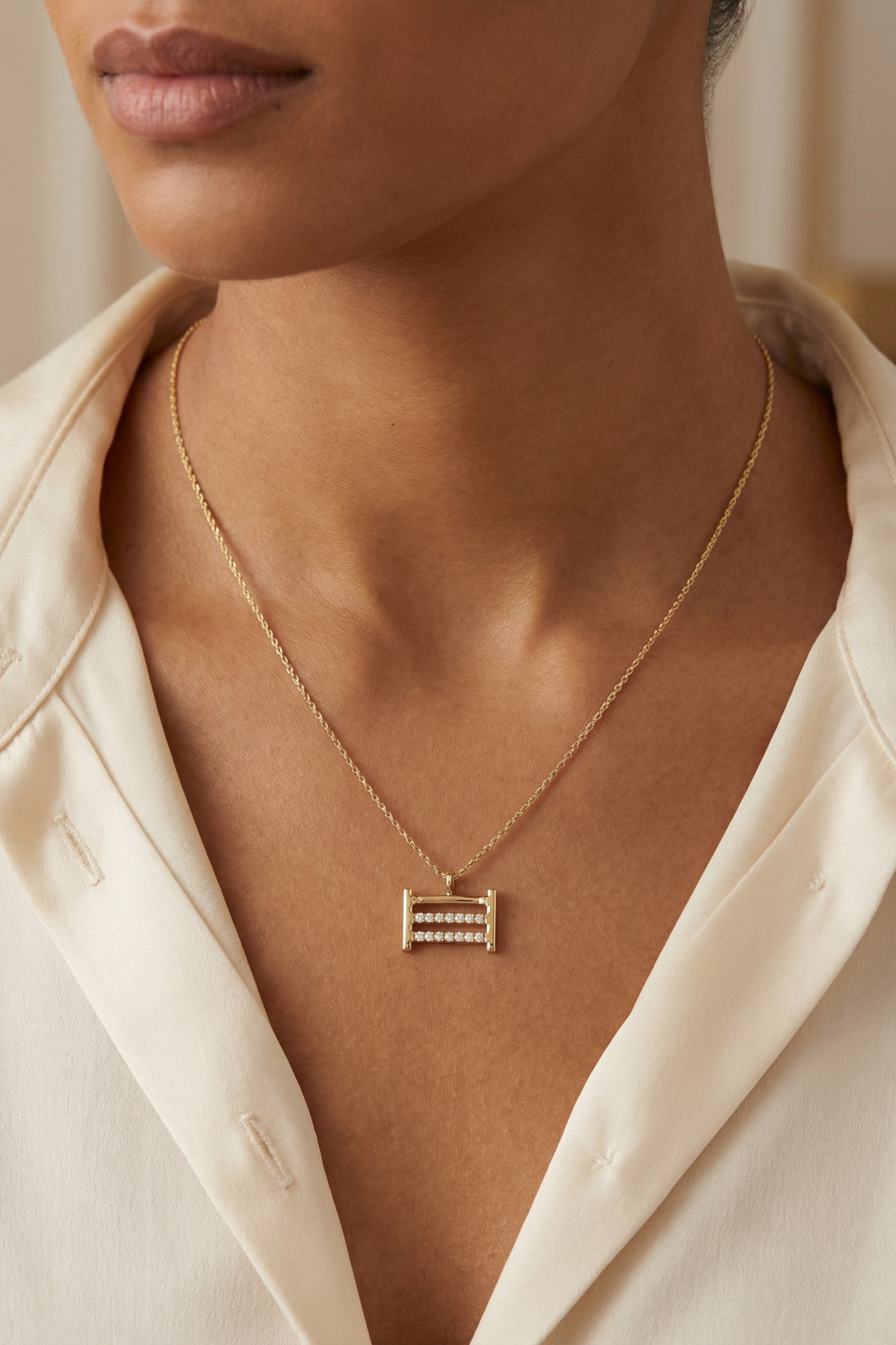 Halskette - Charm - Sprung - Gold