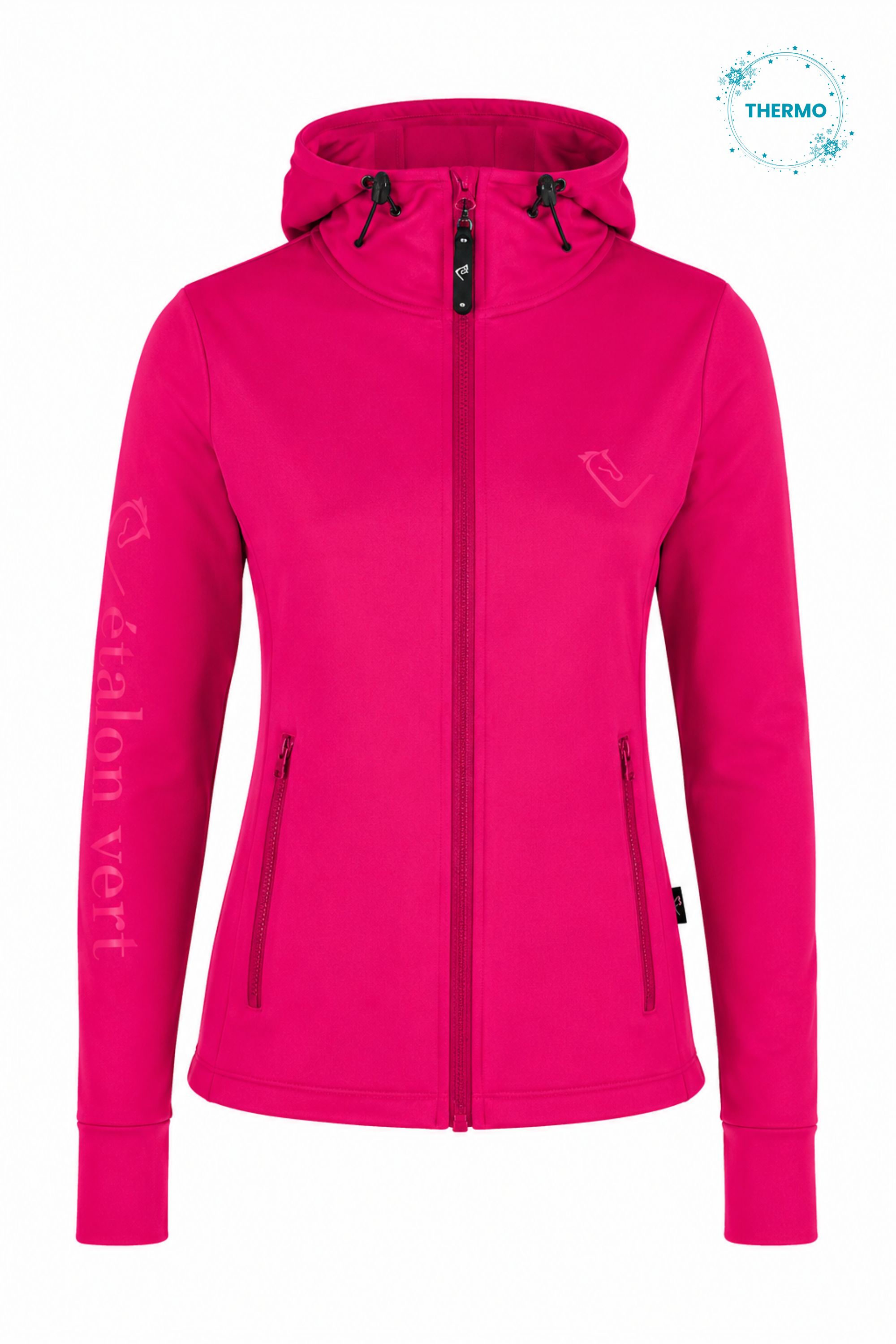 Sportjacke Grannus Thermo - Very Berry