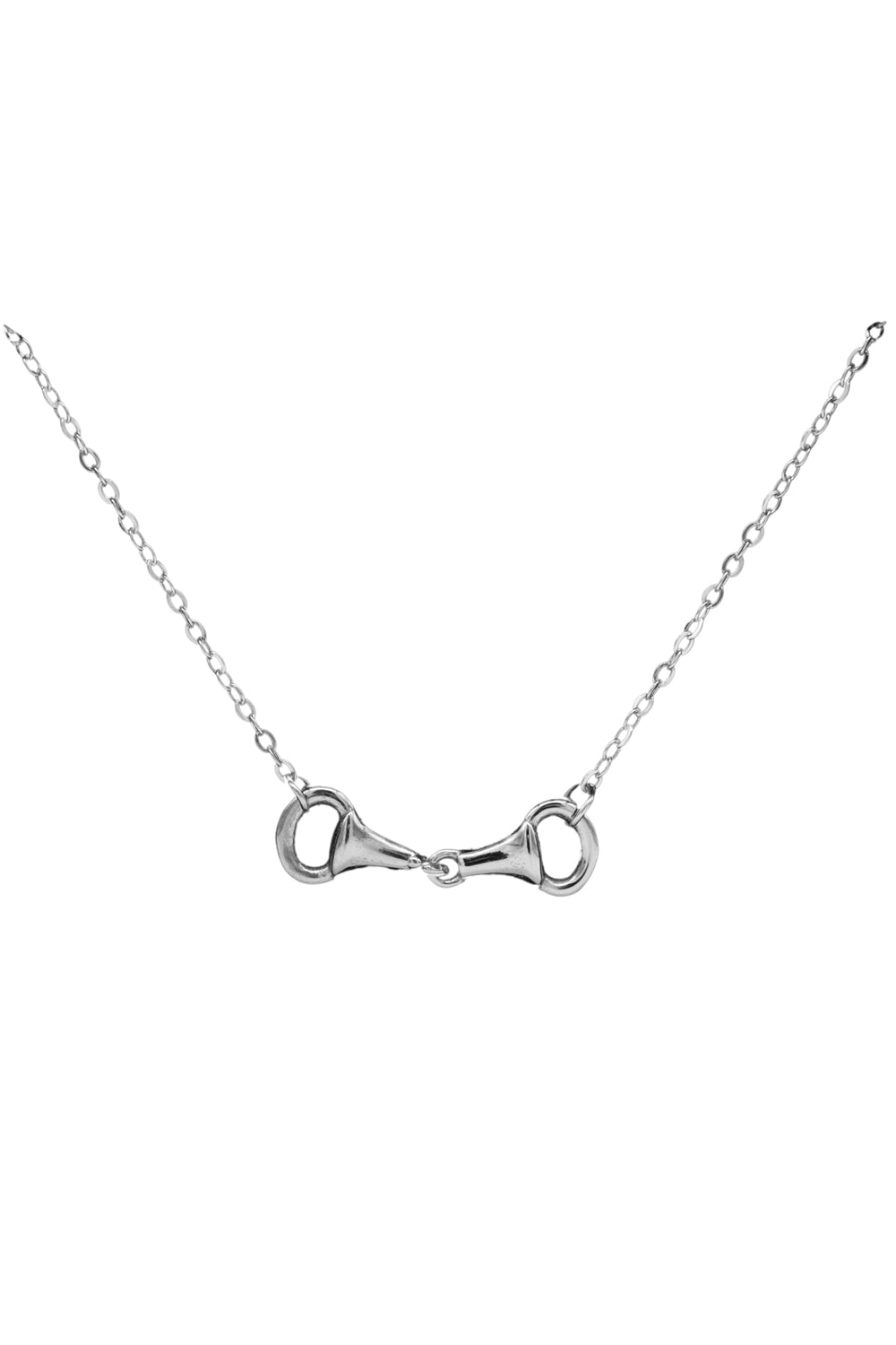 Necklace - Snaffle bit - Silver