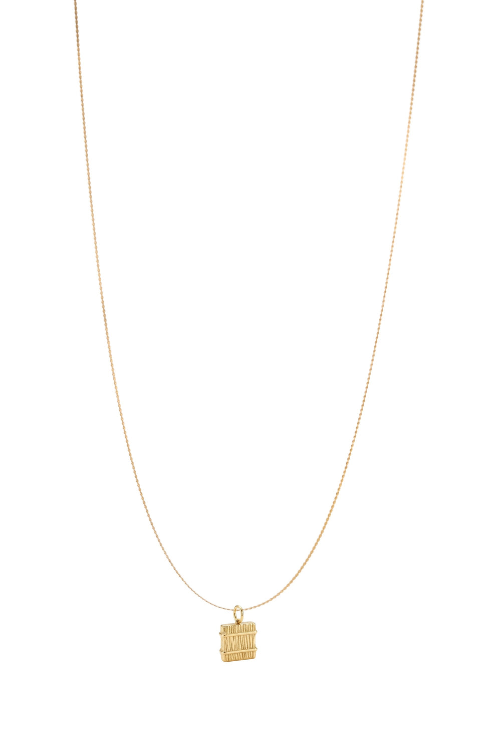 Collier foin - or