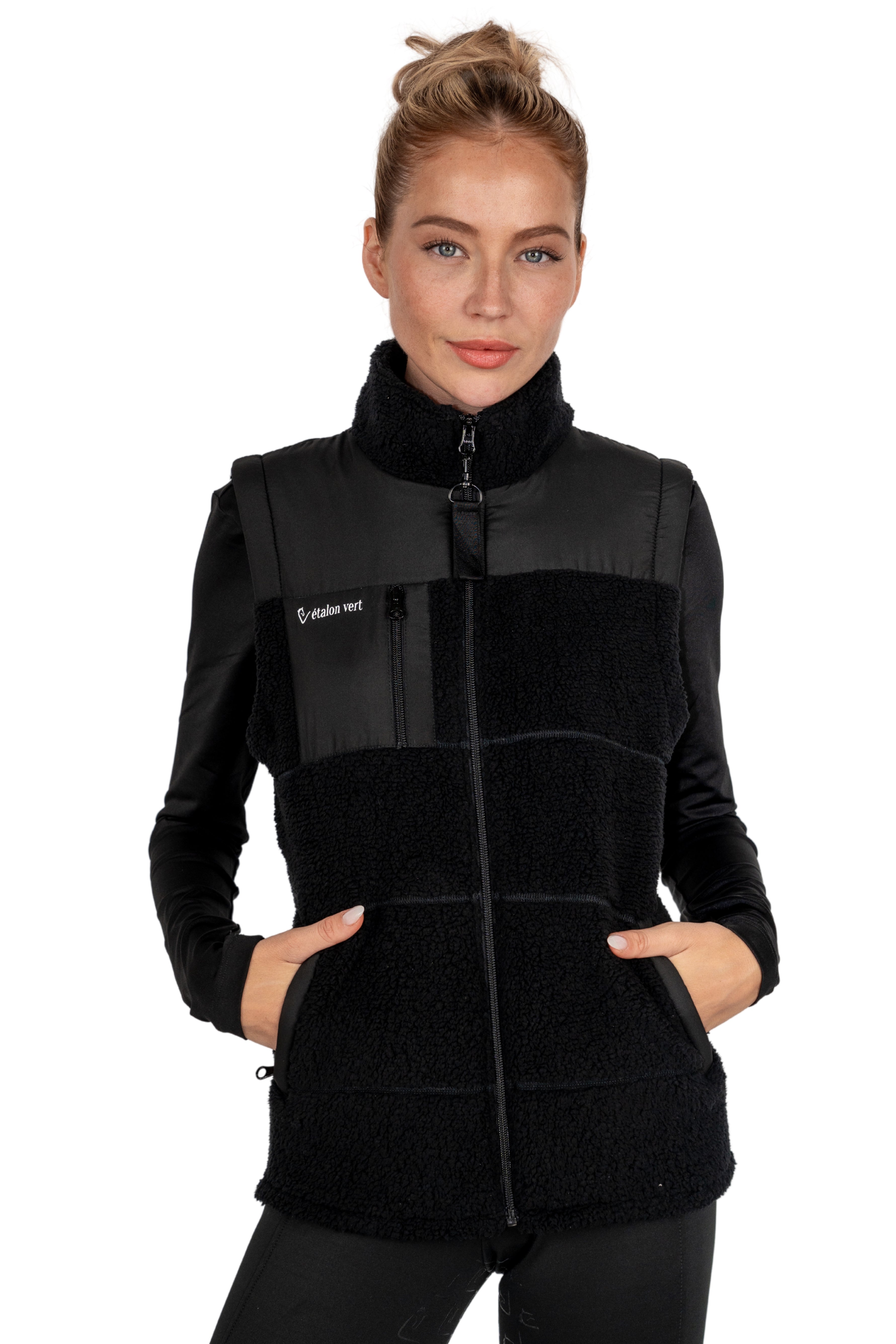 Teddy vest Valegro - Black