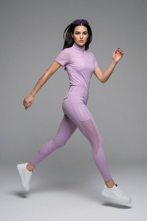 Chacco 2.0 - Leggings Fullgrip - Mesh Summer Edition - Lavender