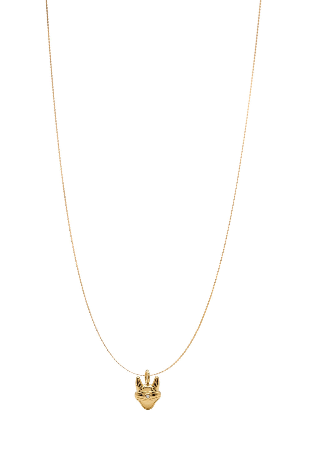 Collier oreilles de mouche - or