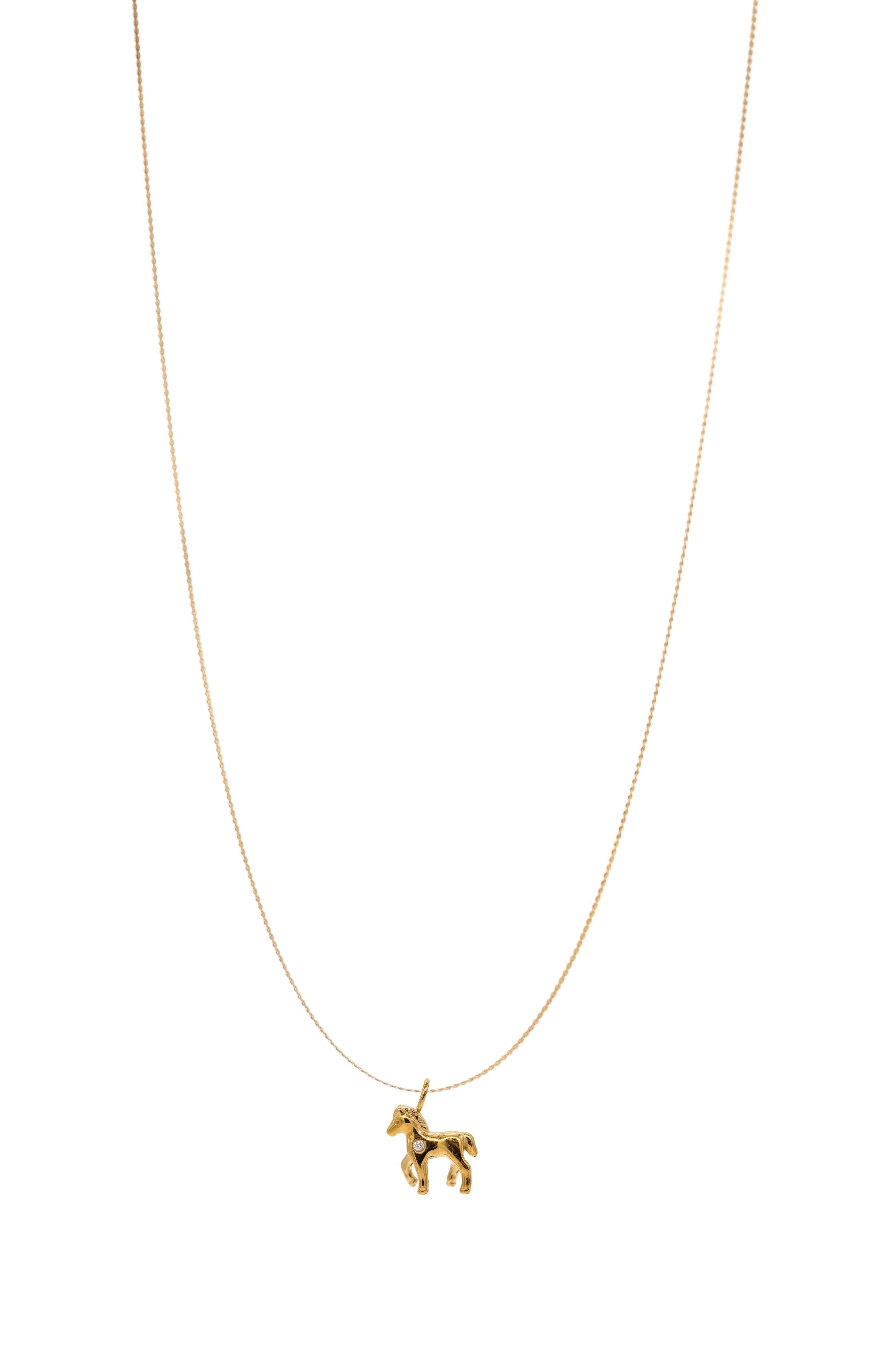 Halskette Fohlen - Gold