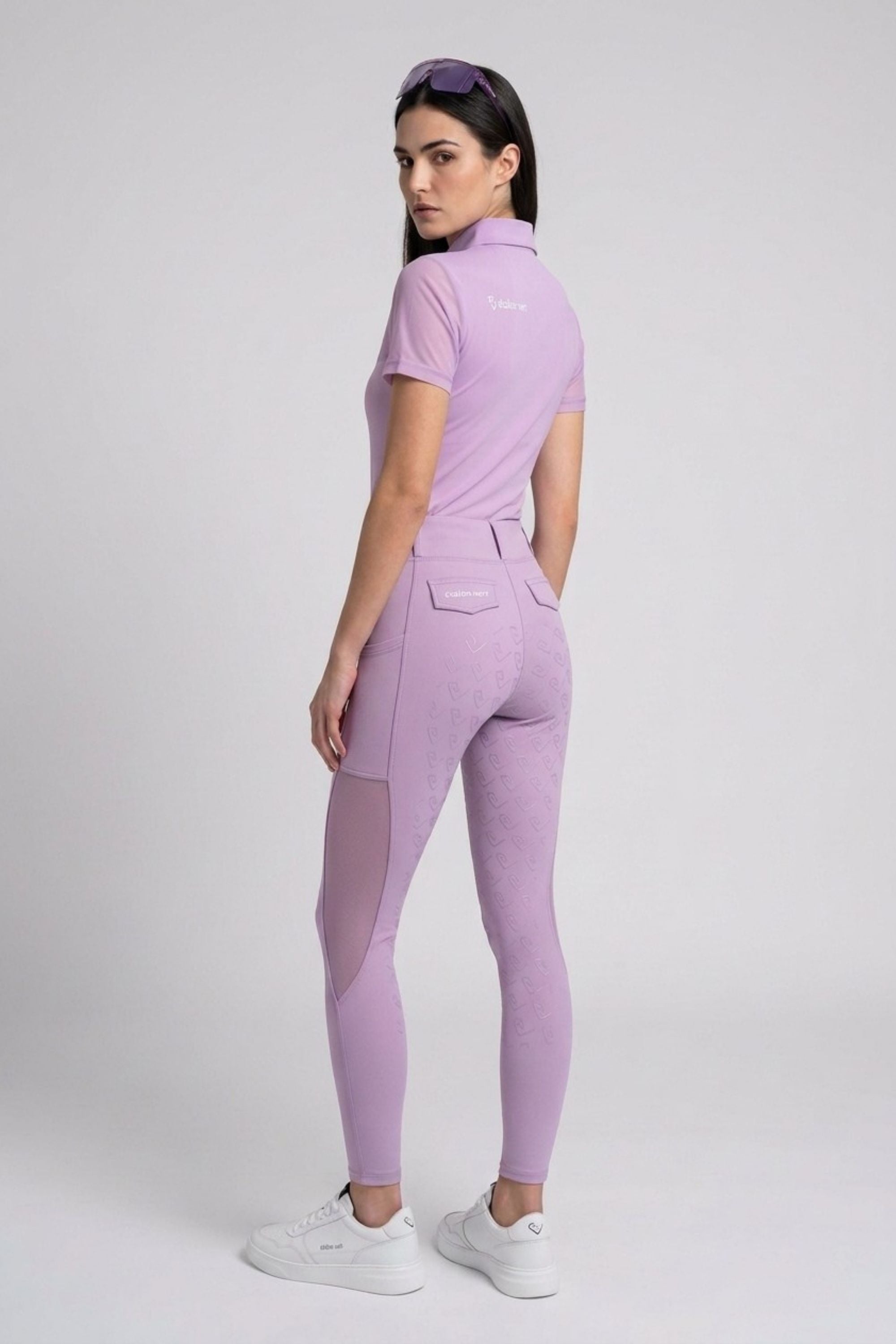 Star Gold Kurzarm Mesh - Lavender