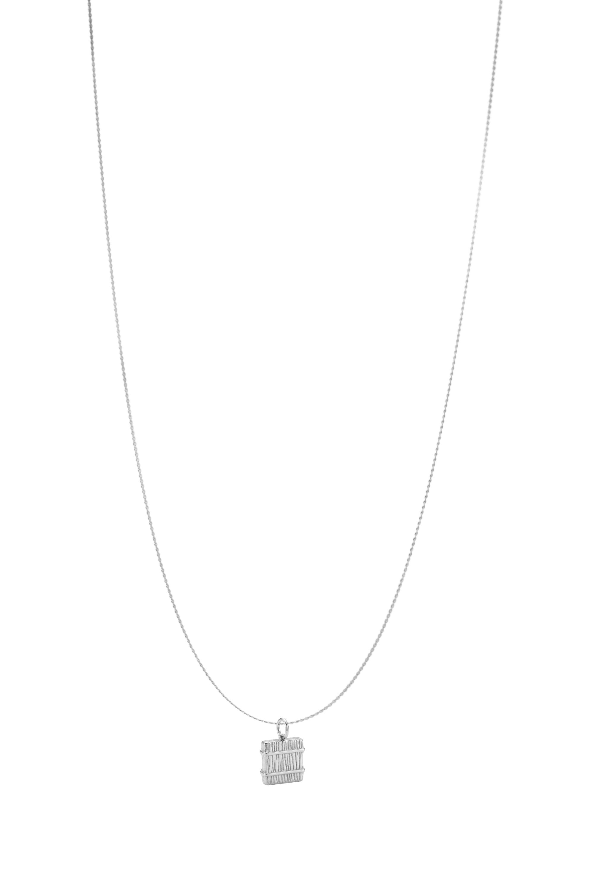 Halskette Heu - Silber