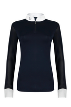 Balou Turniershirt Langarm - Navy