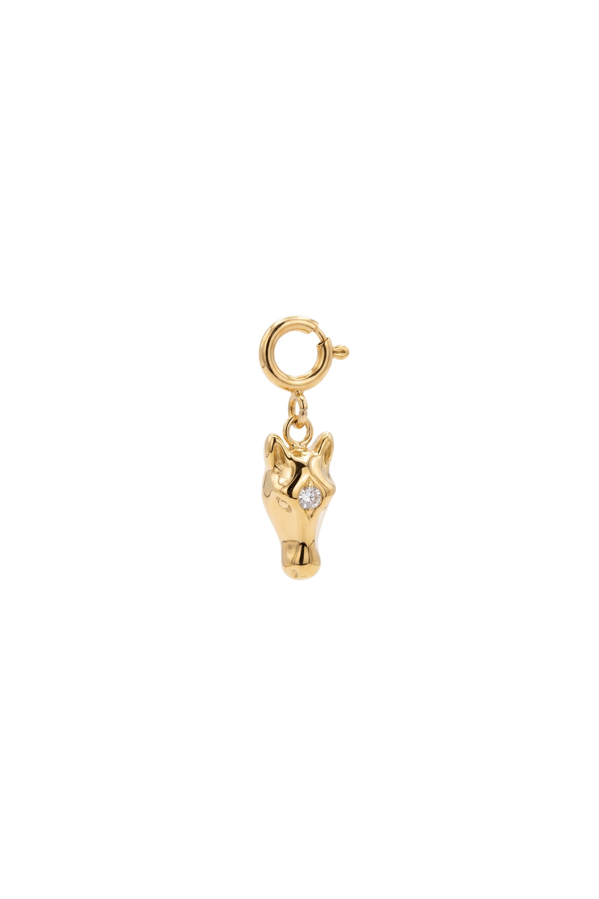Pulsera - Charm - Cabeza de Caballo - Oro