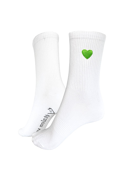 Sportsocken - Grünes Herz Icon