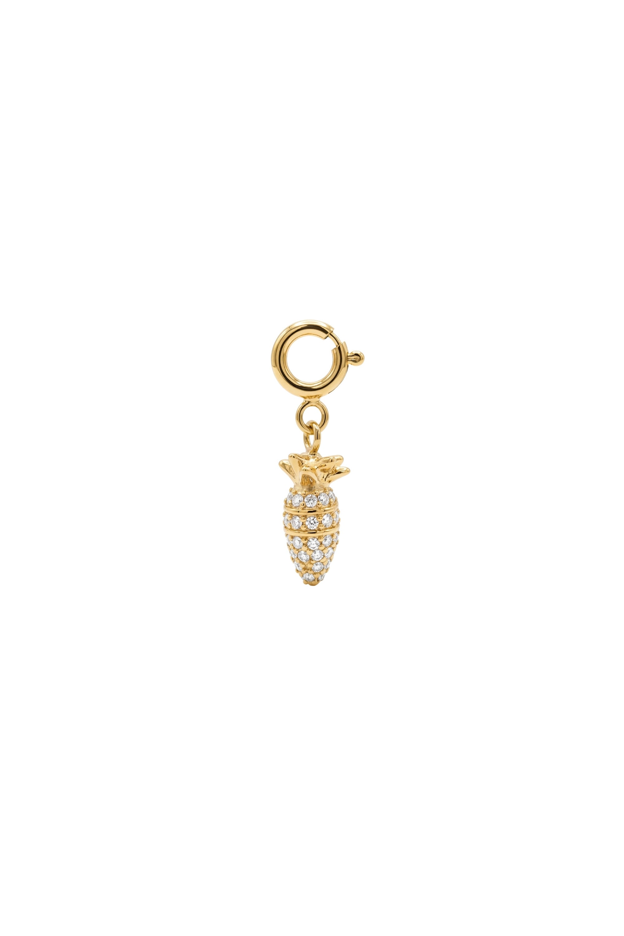 Pulsera - Charm - Zanahoria - Oro