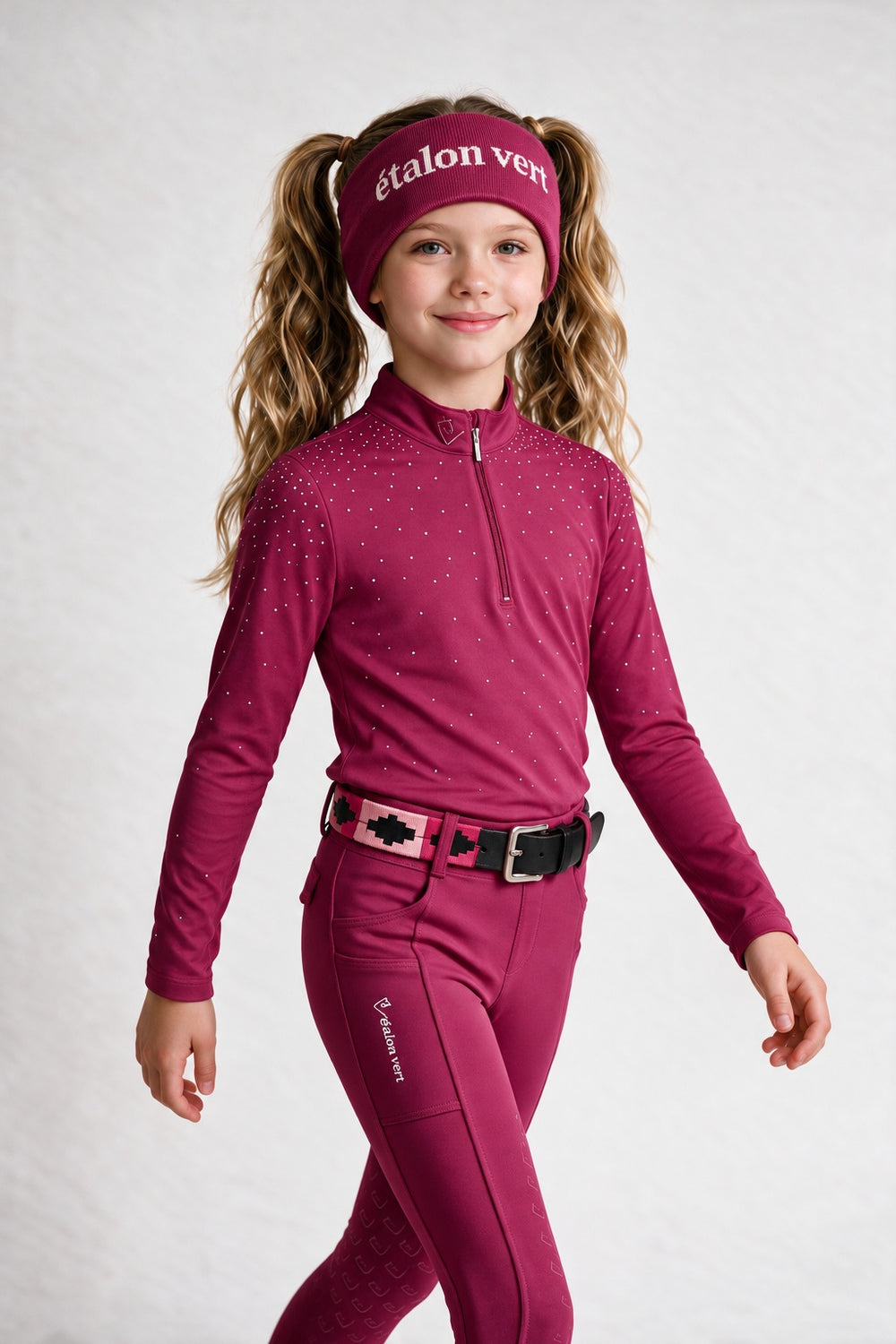 Easy Game Glitter Young Riders Very Berry – getragen in Bewegung