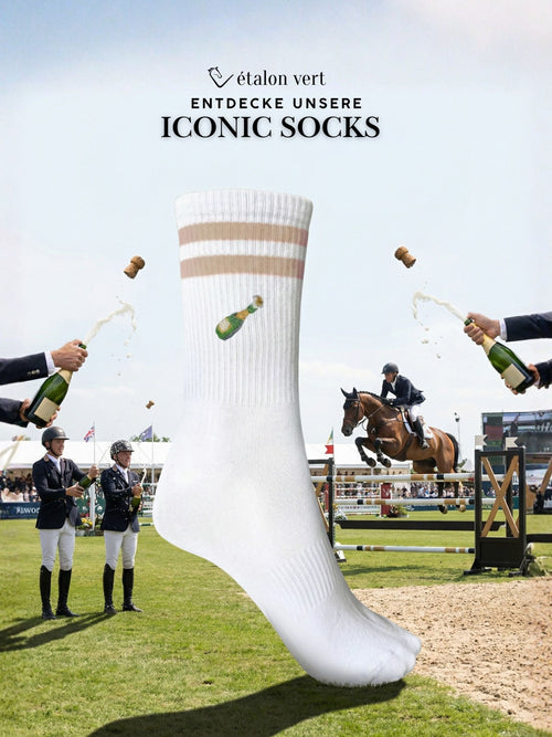 Sportsocken - Champagner Flasche Icon