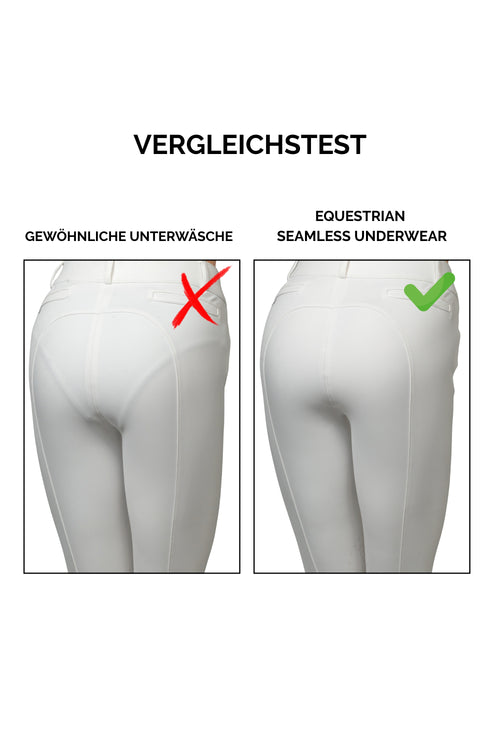 Equestrian seamless Tanga - Beige - 3 Pack
