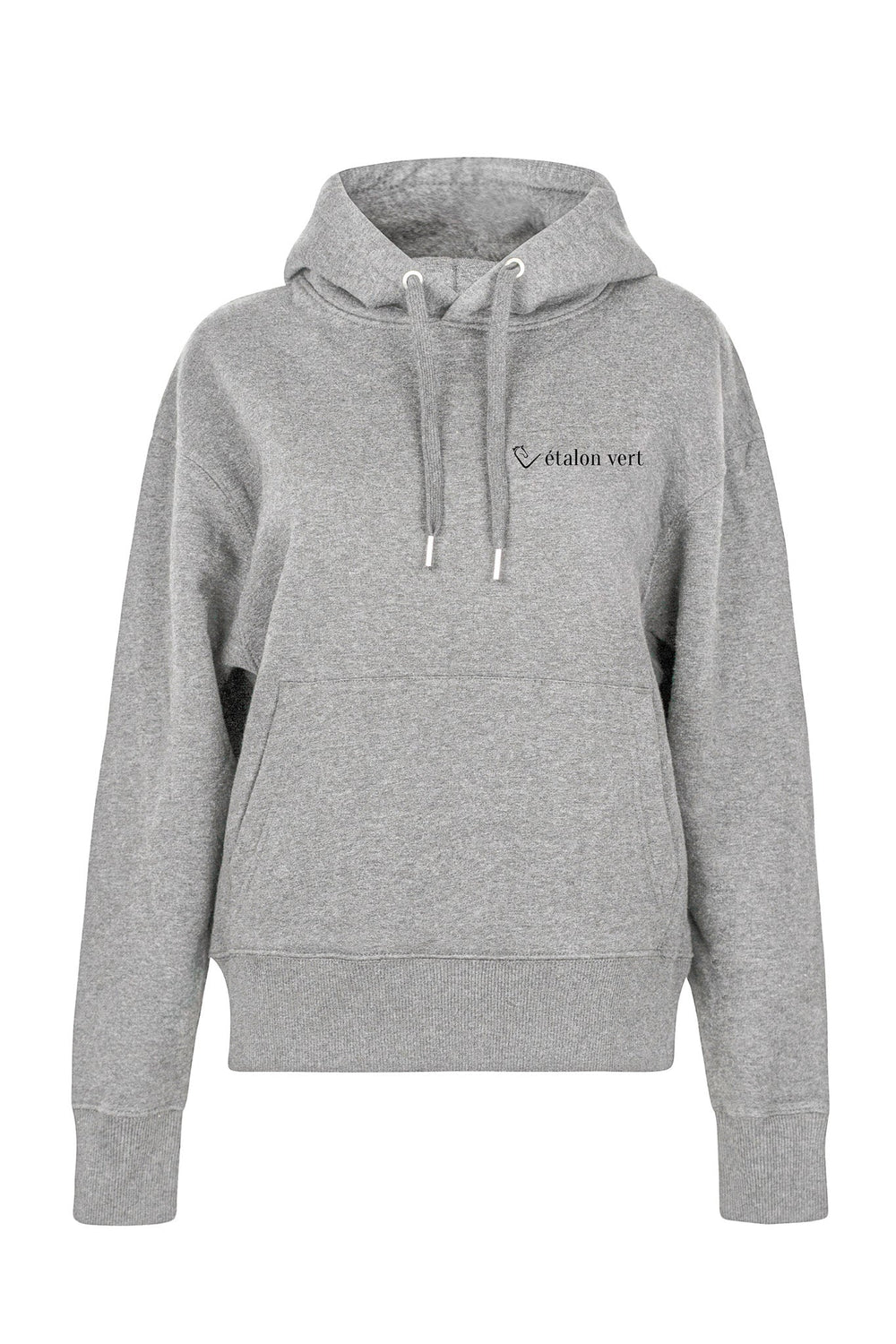 Pharos 2.0 Oversize Fit Hoodie - Horses & Cocktail - Grey Melange