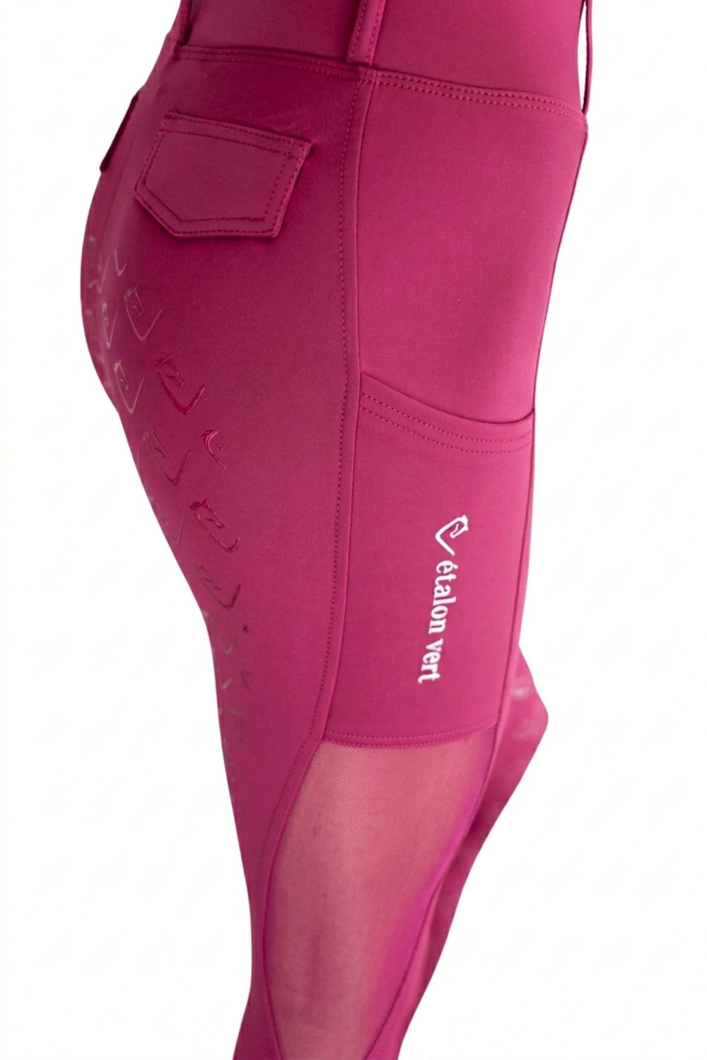 Chacco 2.0 - Fullgrip Leggings - Mesh Summer Edition - Very Berry - Young Riders