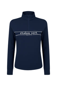 Zip Pullover - Etalon Equestrian - Navy