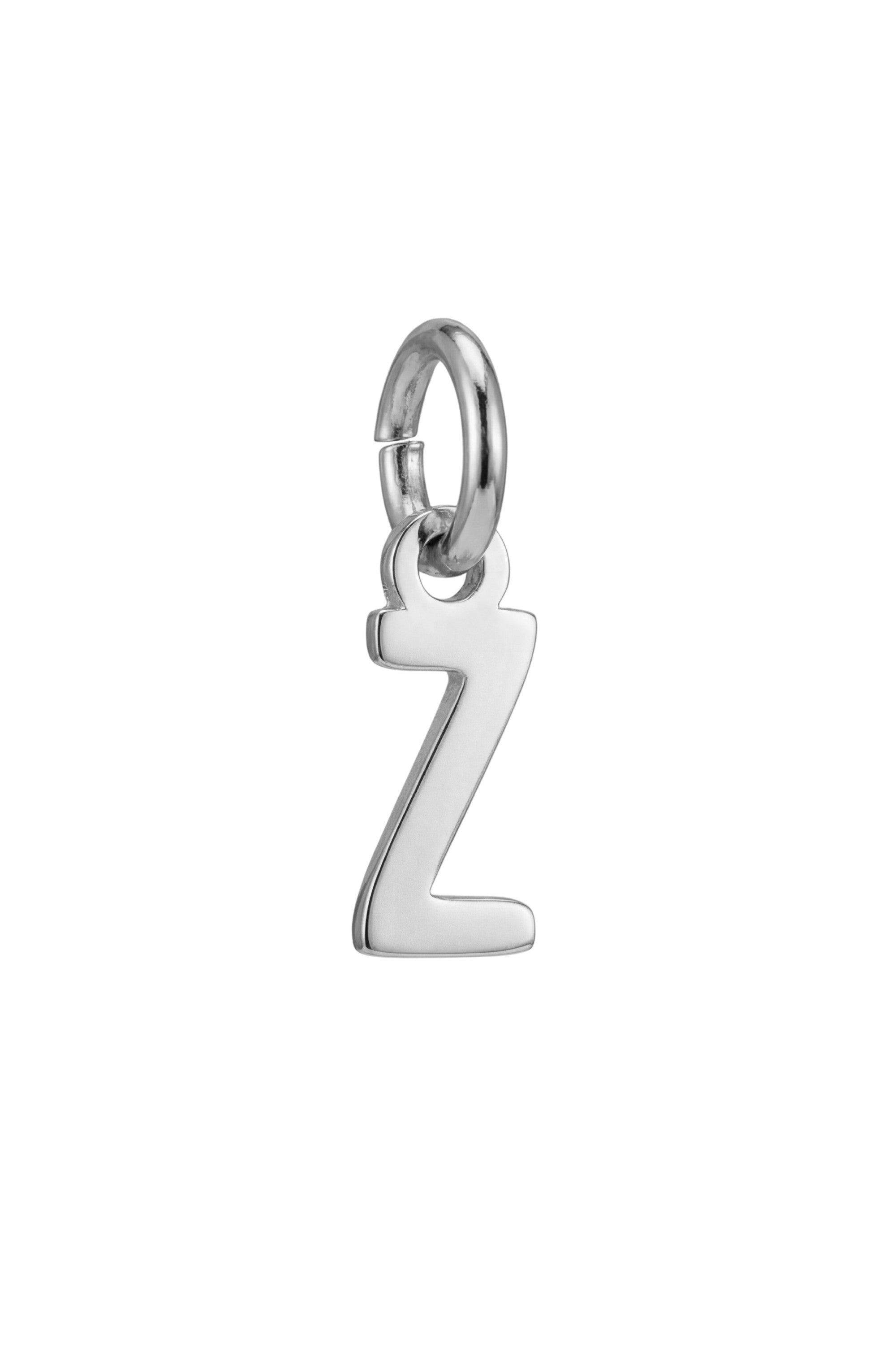 Charm - Buchstaben - Silber