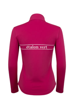 Zip Pullover - Etalon Equestrian - Very Berry