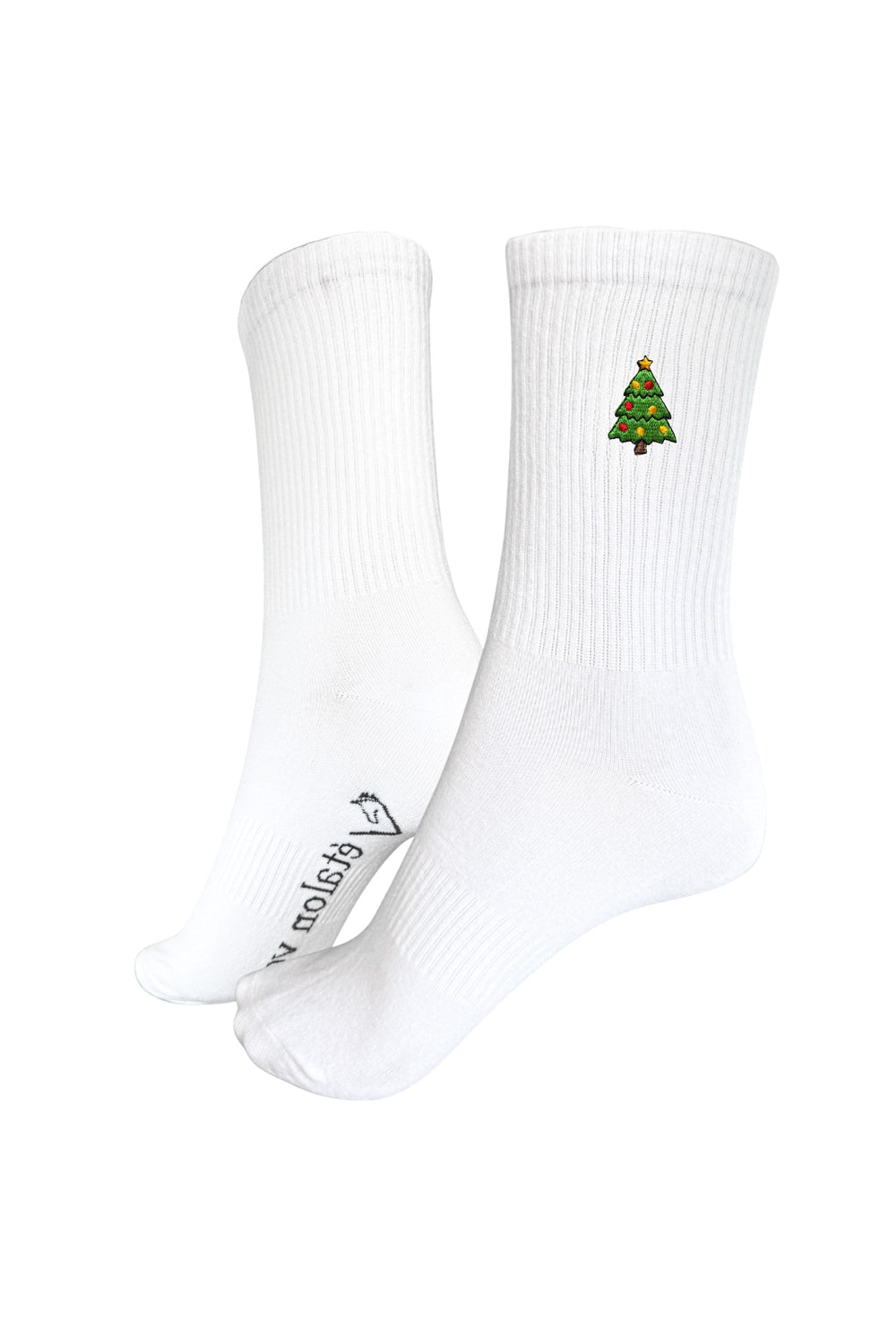 Chaussettes de sport - Icône sapin de Noël