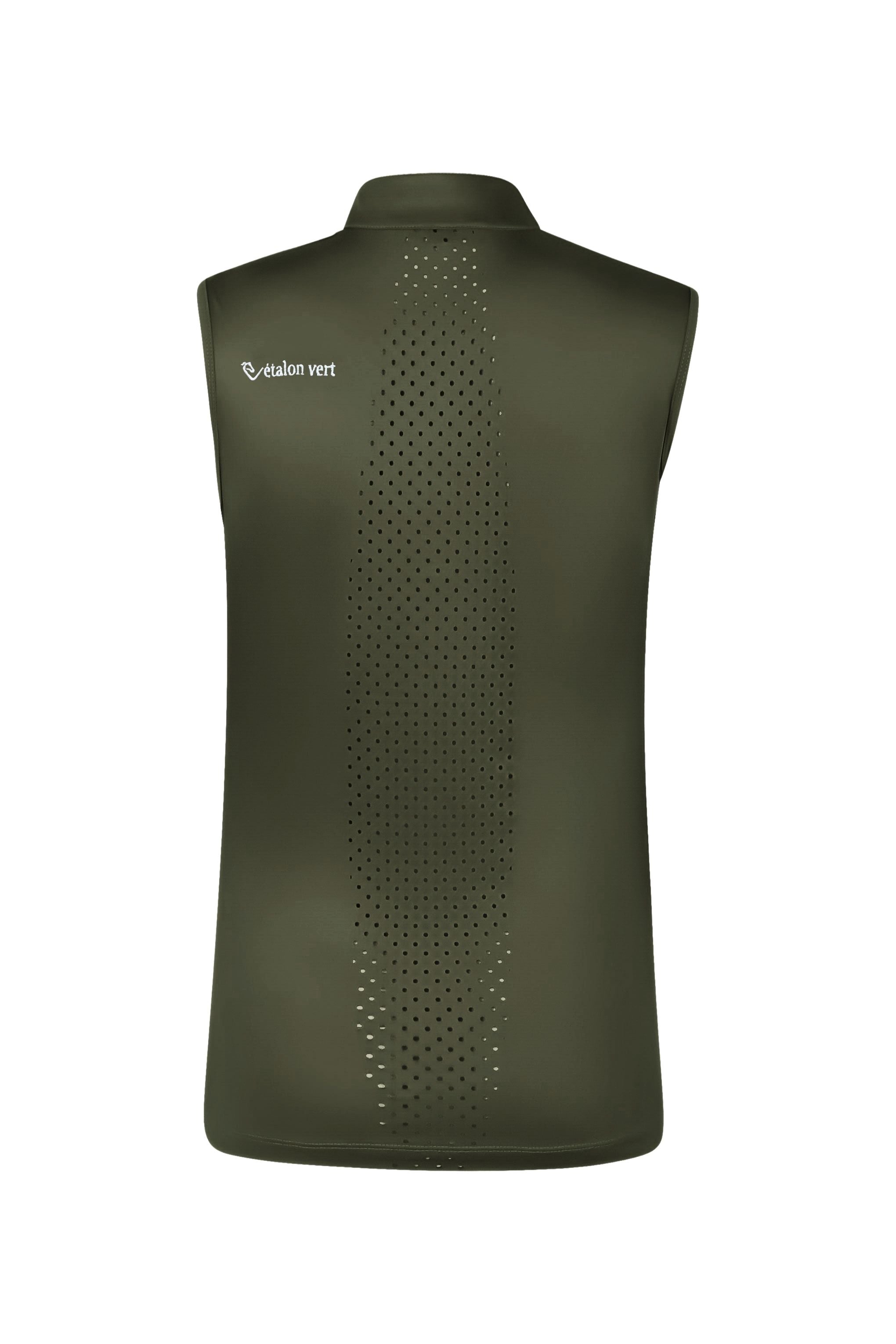 Funktionsshirt Star Gold Young Riders Sleeveless perforiert - Olive