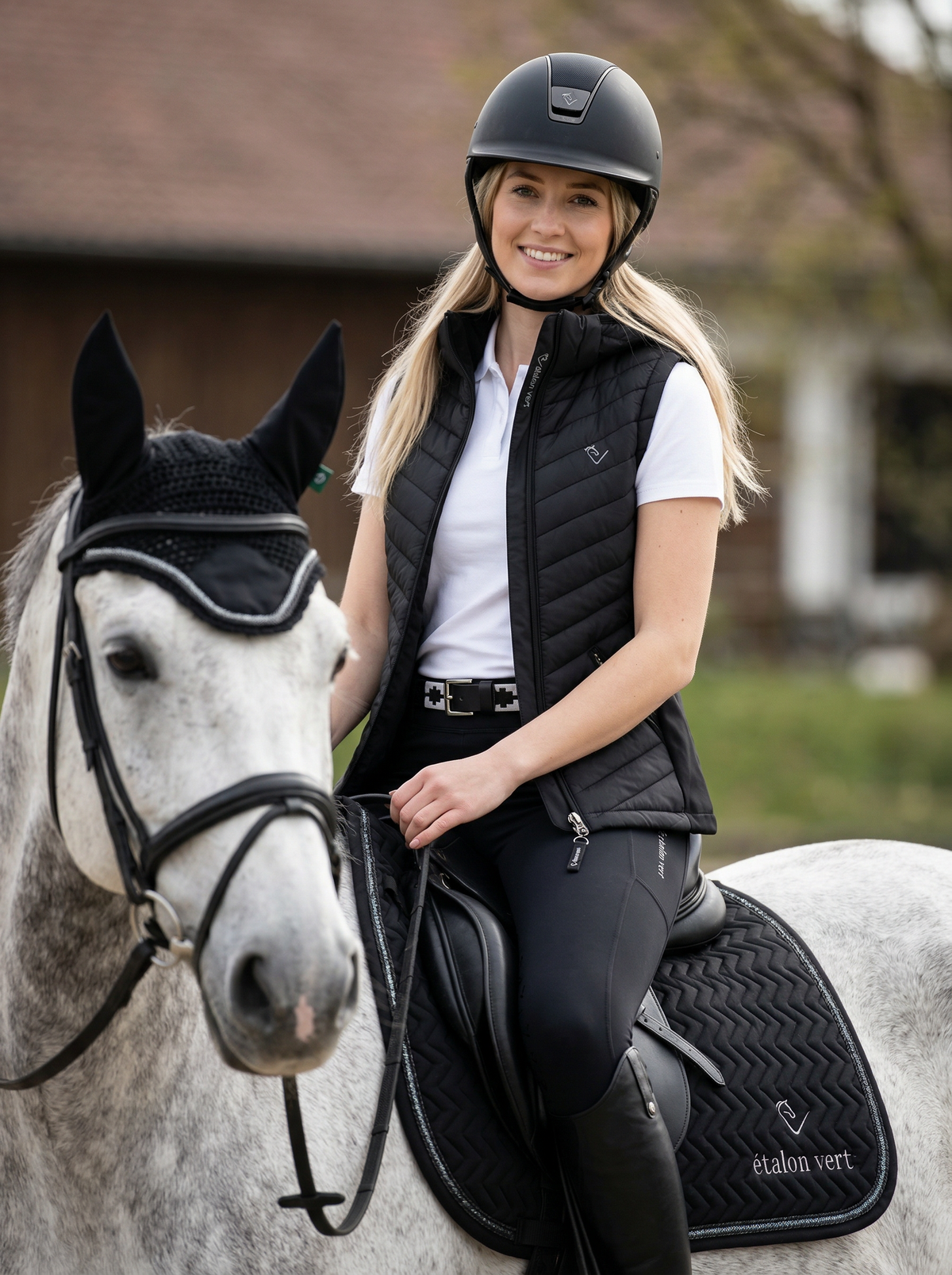 Cassini Steppweste Black – Ansicht 2