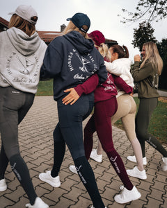 Pharos 2.0 Oversize Fit Hoodie - Horses & Cocktail - Navy