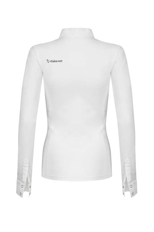 Chemise de concours Balou manches longues - Blanc